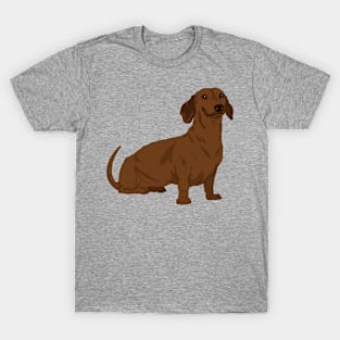 Red Dachshund T-Shirt